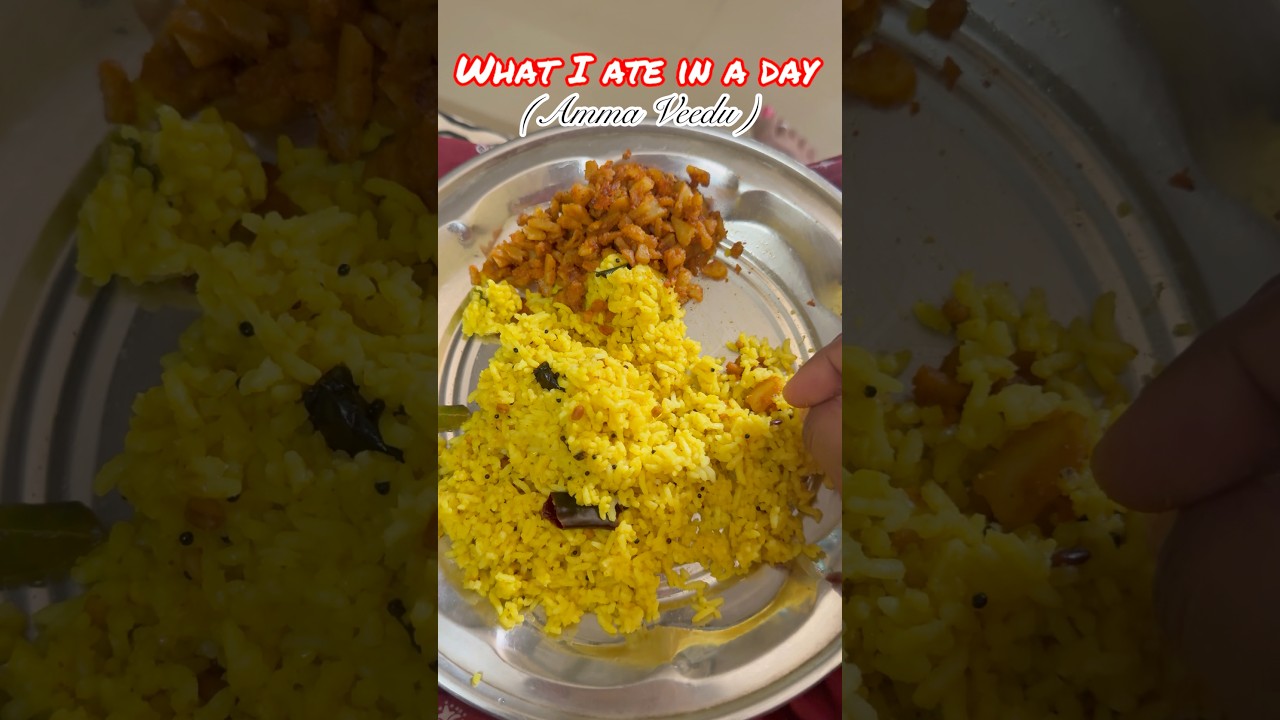 What I ate in a day (Amma Veedu) #youtubeshorts #minivlog #youtubetamil #food #cooking
