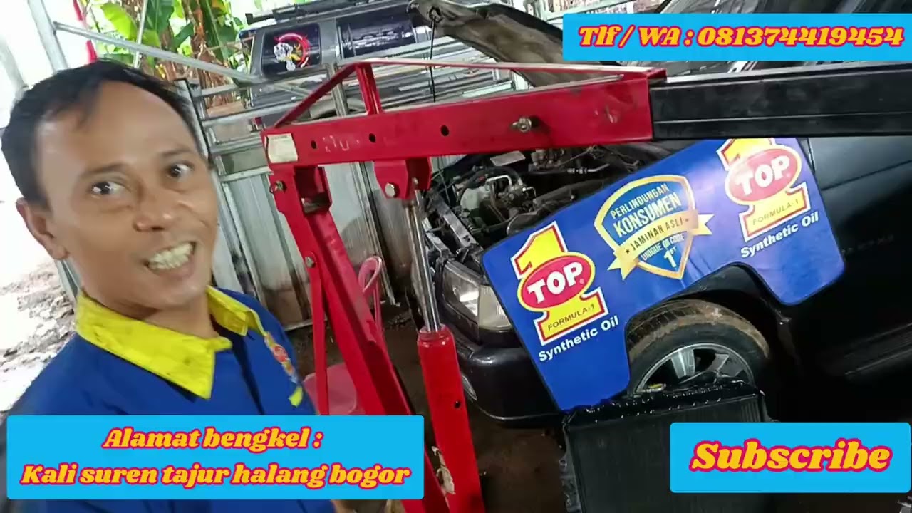 Kedatangan isuzupanther GT 2014..mesin bocor oli... 