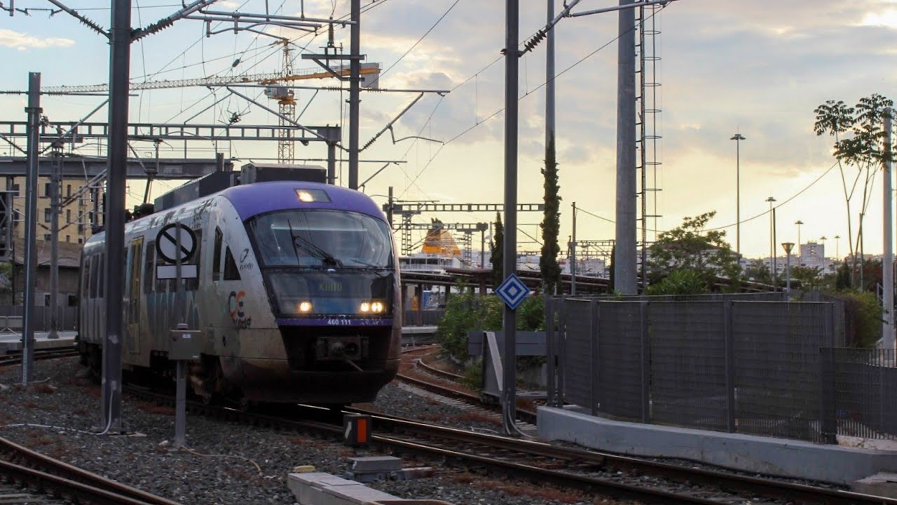 Suburban Railway Of Athens, Between Piraeus And Rentis