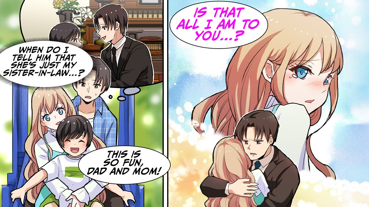 [Manga Dub] After my sister passed away, I raised her son with my step-sister... But he thinks...