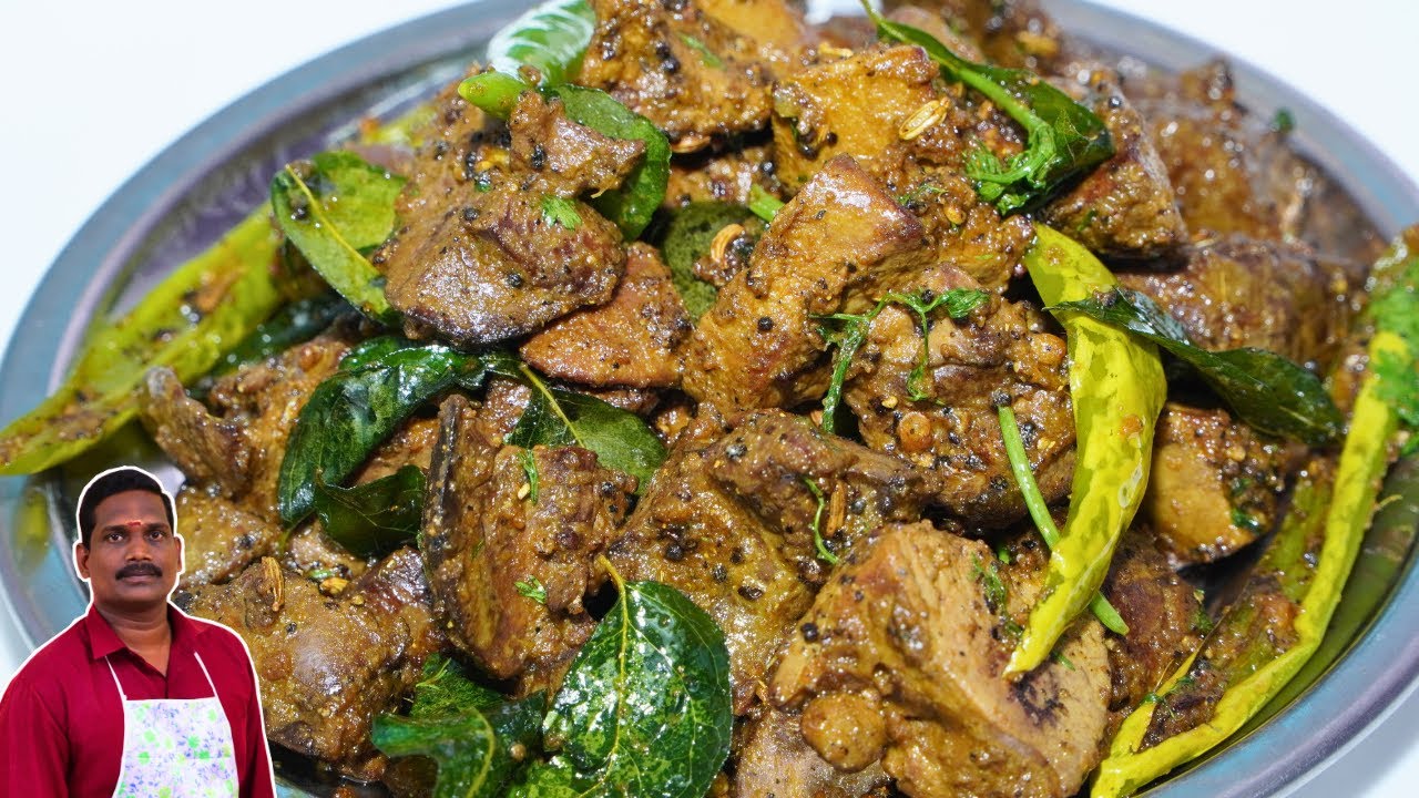 சிக்கன் ஈரல் மிளகு வறுவல் 🔥 இப்படி செய்தால் செம்ம ருசி | Chicken soft liver fry