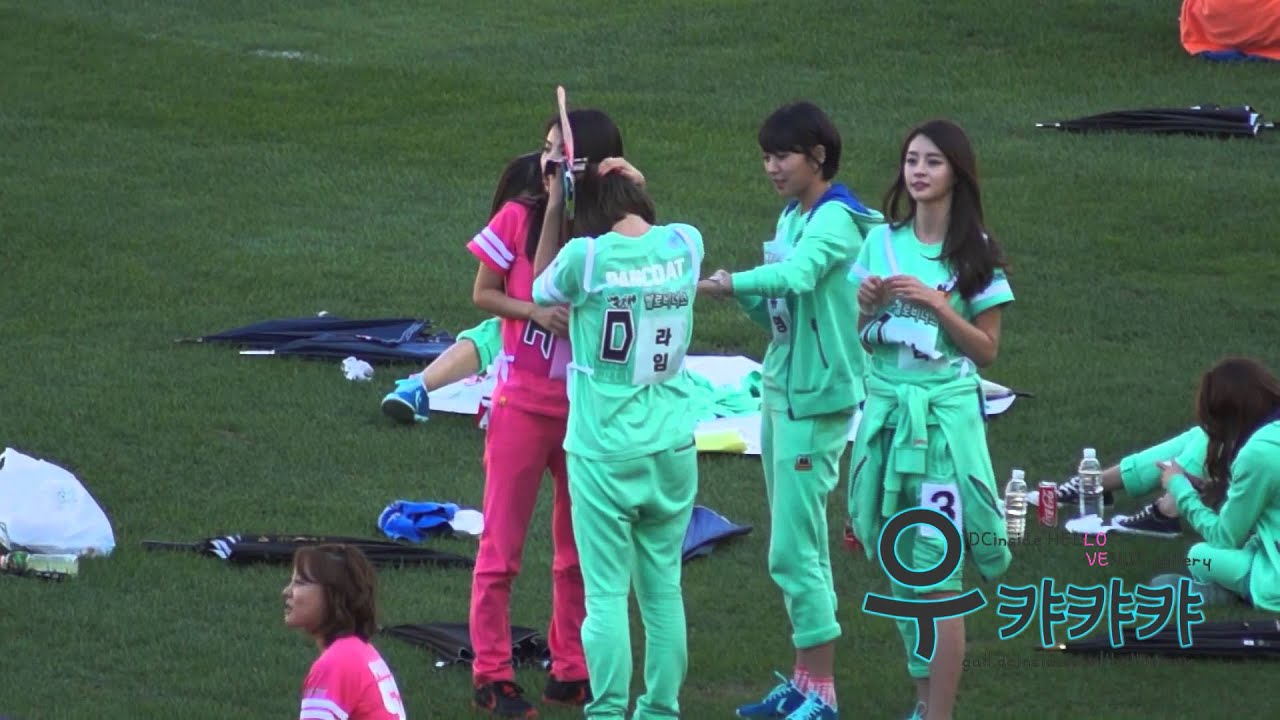 130903 아이돌 육상 양궁 풋살 선수권대회(아육대) 라임 vs 경리 (Lime vs KyungRi)