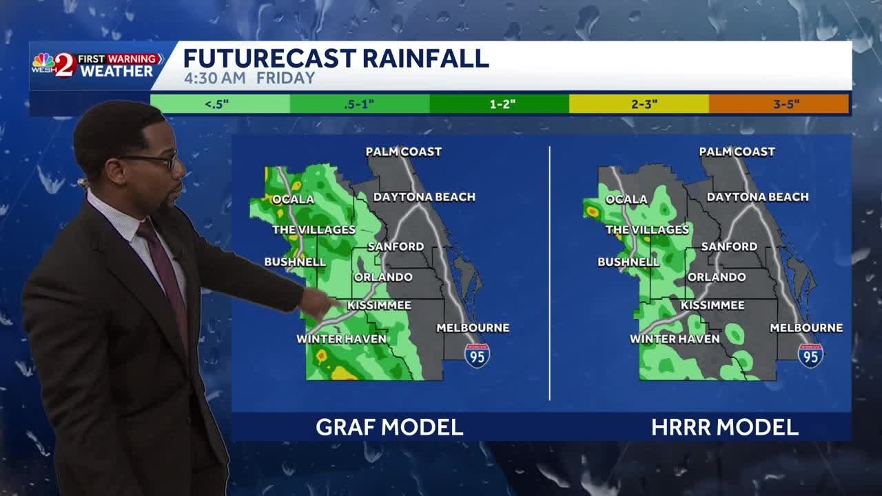 Chance for rain in Central Florida this afternoon | See hour-by-hour forecast