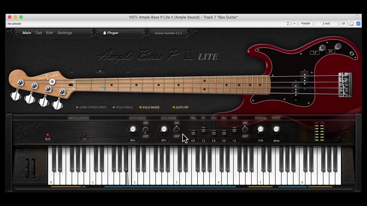 Ample Sound - Ample Bass P Lite II