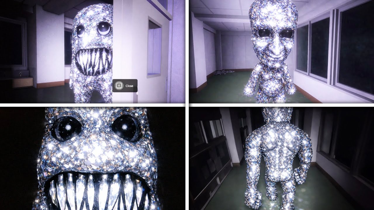 What if I BECOME DIAMOND Everyone? - Fuwatty,Aooni,Squatoni - AOONI Nightmare | Roblox