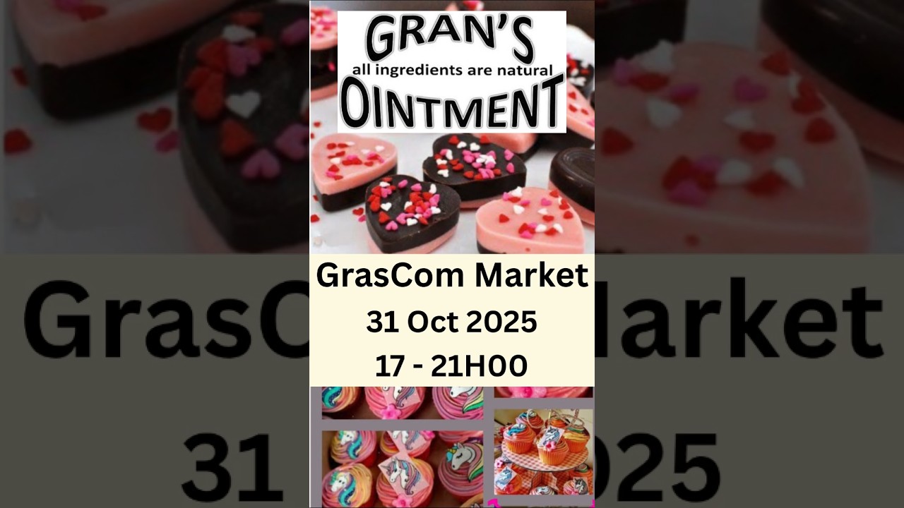 GrasCom Market with Gran's Ointment at Great Dane Park, Garsfontein #pretoria #weekend #craft #fun
