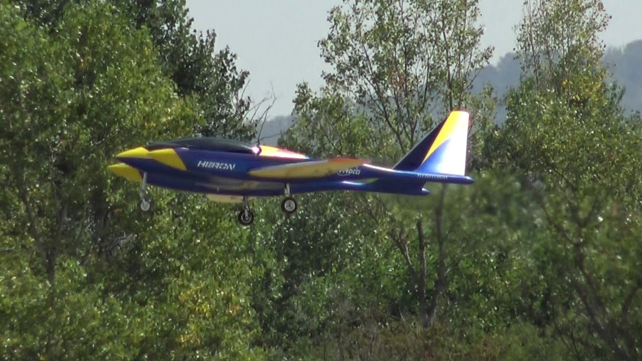 HERON Vertical Takeoff RC Turbine Model Jet