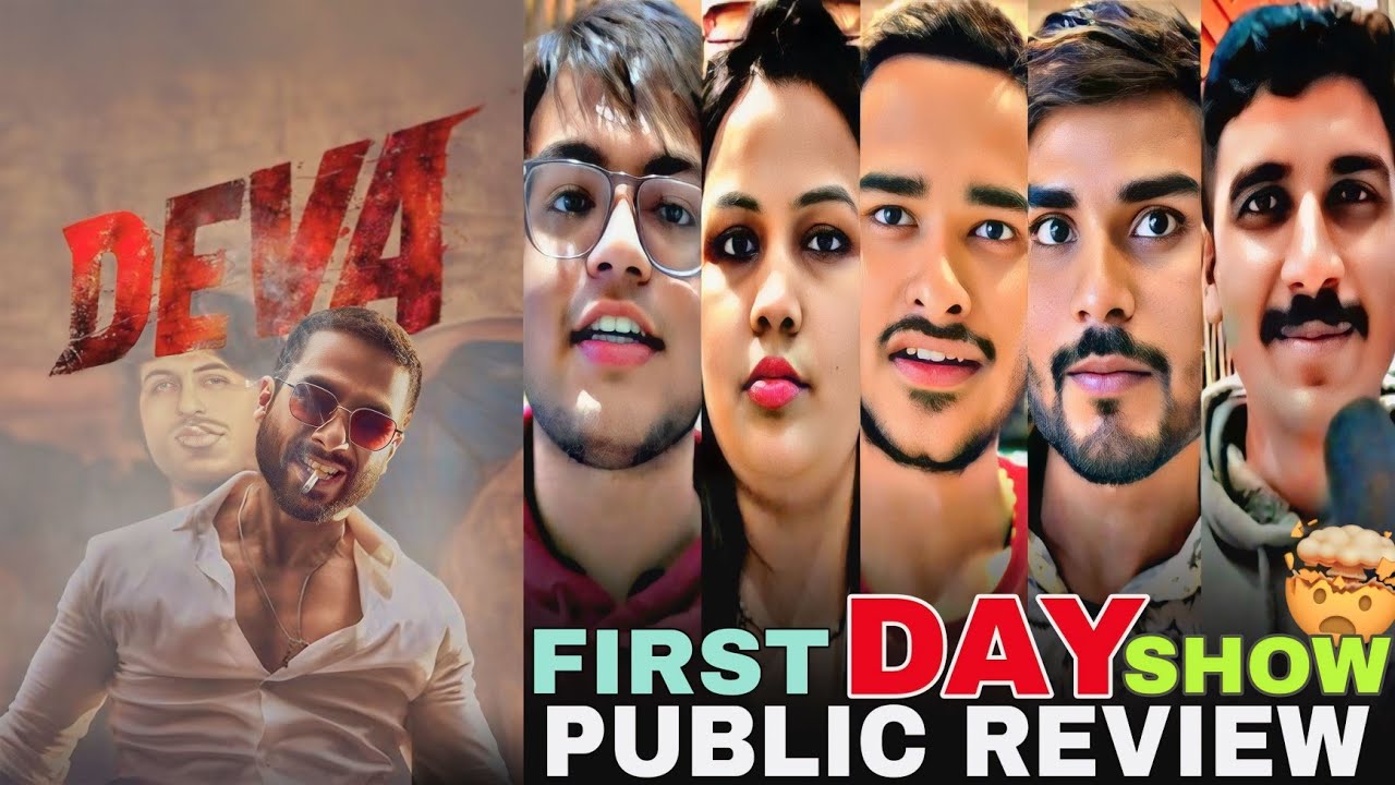 Deva Movie Review | First Day First Show | Shahid Kapoor | Pooja Hegde| Public Reaction | Lucknow