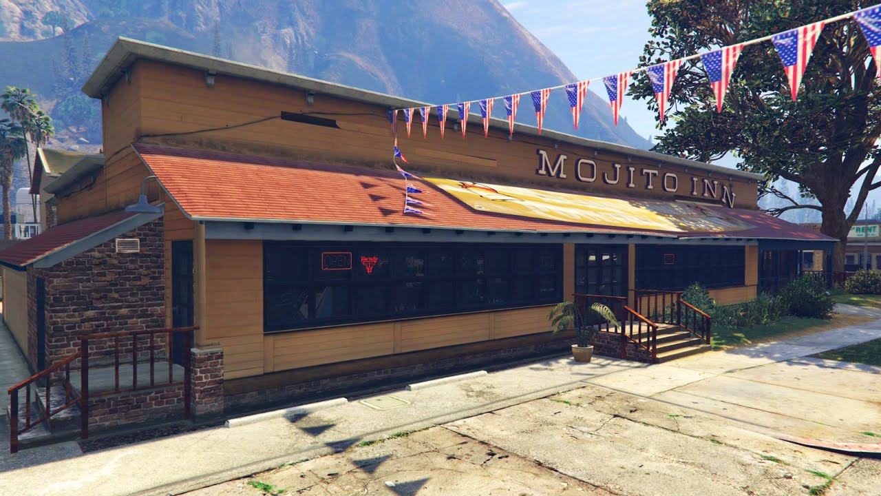 GTA V MLO Interior Paleto Mojito Bar | 3 IPL: Lost, Reapers, Sons of Anarchy By UncleJust