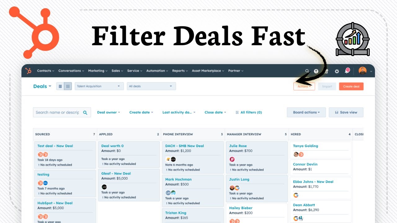 How To Use HubSpot Pipeline Filters (Organize Pipeline Easily)