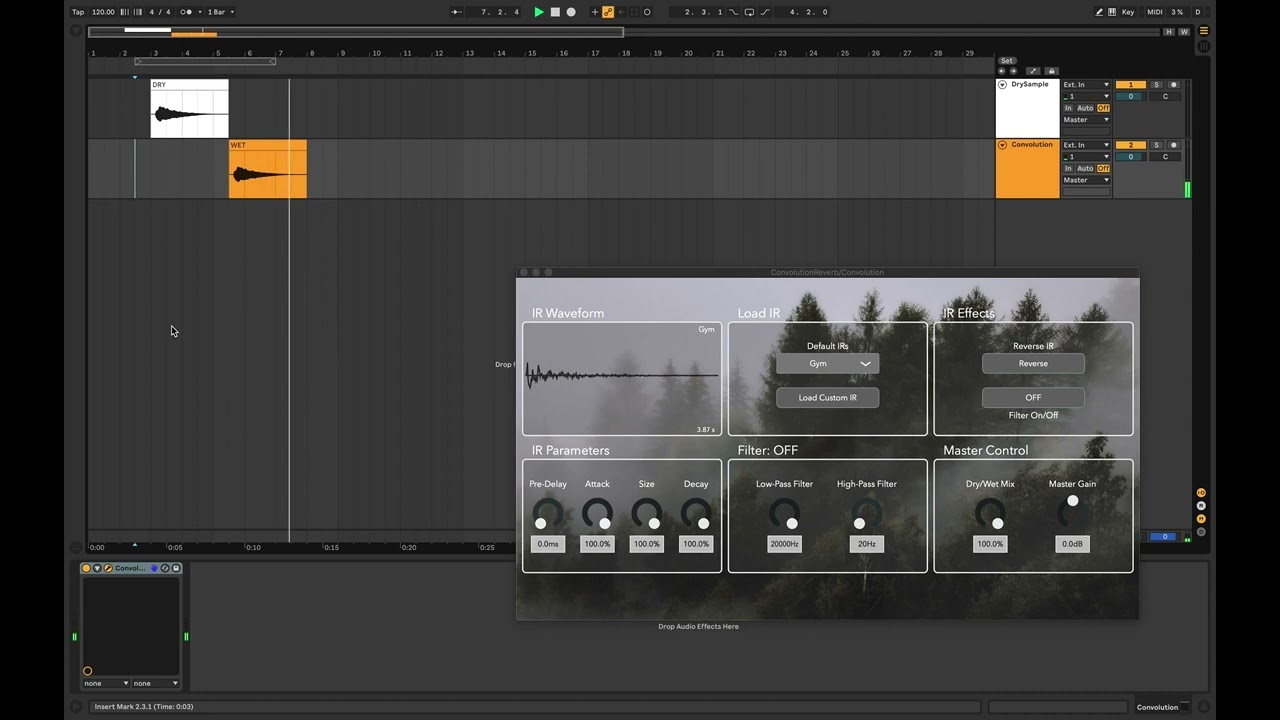 Convolution Reverb Plug-in (C++/Juce) | Demonstration