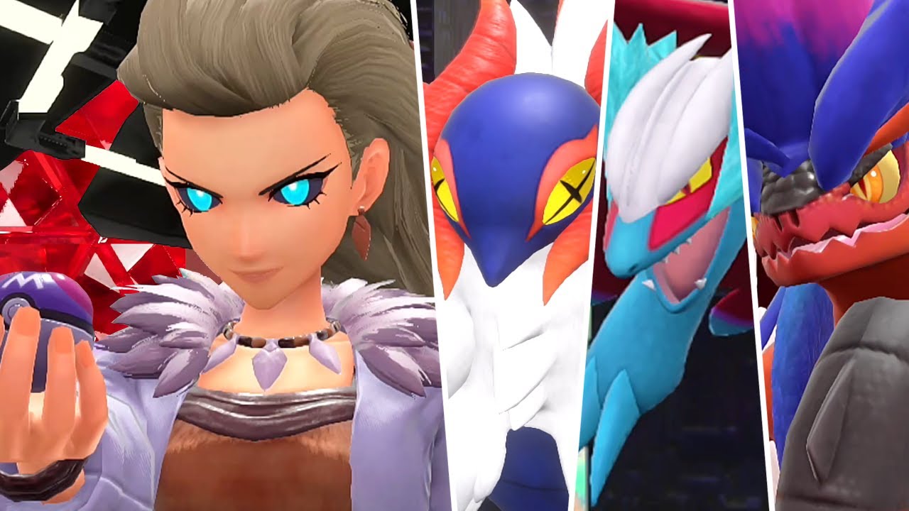 Pokémon Scarlet - Final Boss Battle & Ending (HQ)