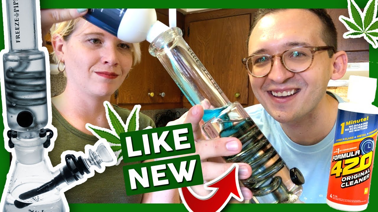 HOW TO CLEAN A FANCY BONG