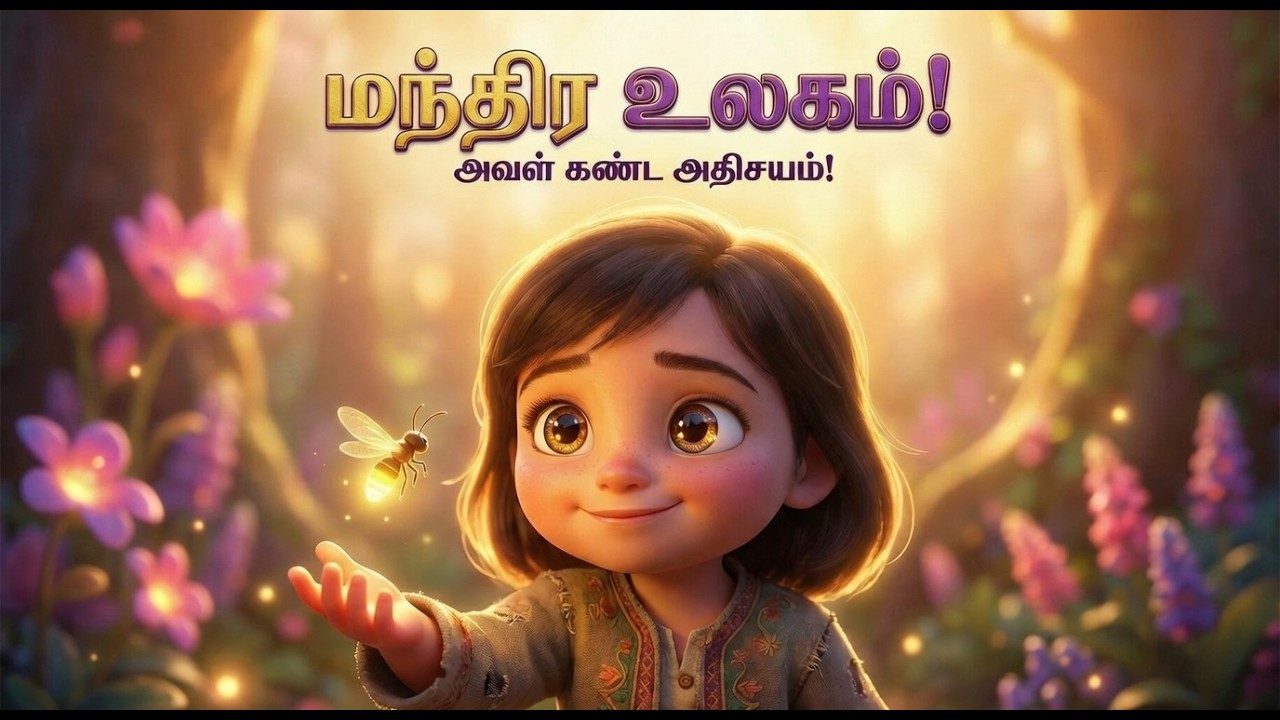 மந்திர உலகம் கண்ட சிறுமி! ✨🌳 | குழந்தைகள் பாடல்