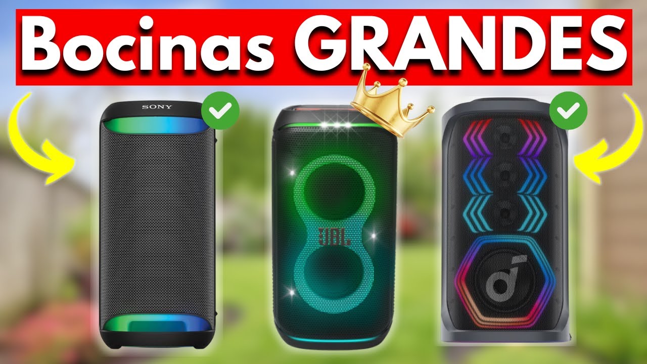 MEJORES BOCINAS BLUETOOTH 2025 CALIDAD PRECIO | TOP 10 ALTAVOCES BLUETOOTH POTENTES Y BARATOS