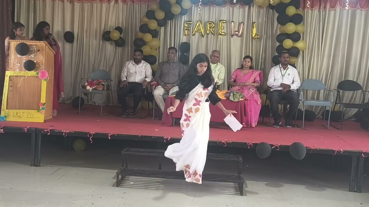 Farewell party celebration in the school 
