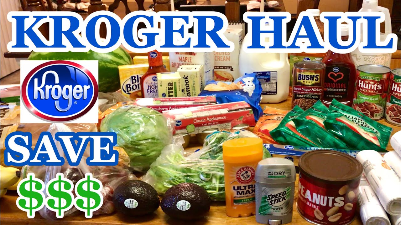 KROGER HAUL 2020 | I SPENT THAT... FOR TH