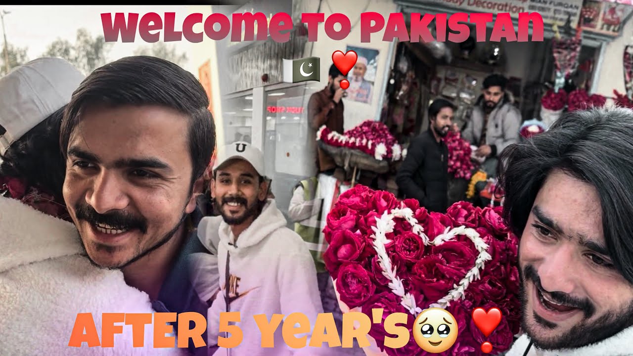 Welcome to Pakistan 🇵🇰 || after 5 years 🥺|| Marry is back 😂👀|| Tajmmal nai nahaya 🤣