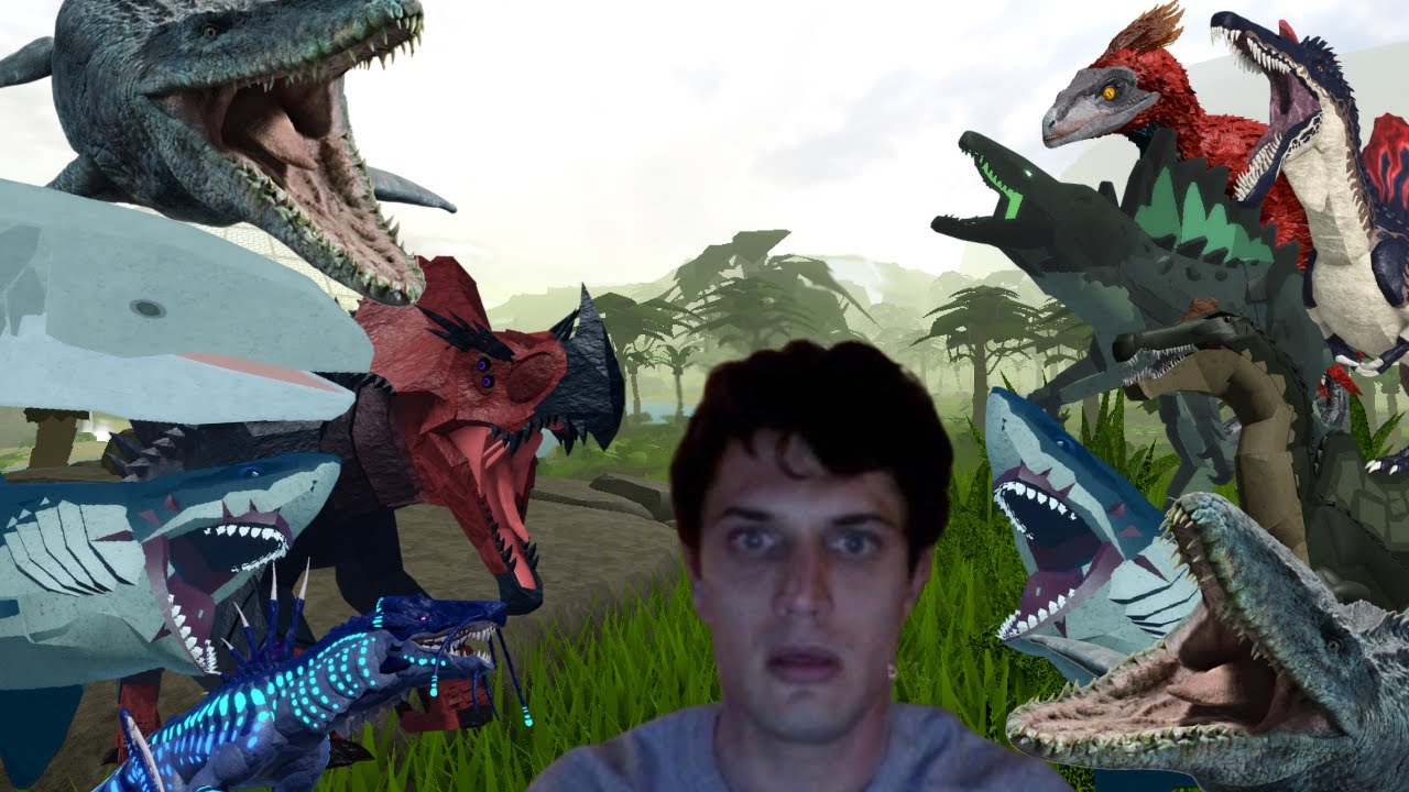 The most chaotic server i've ever fought in Dinosaur Simulator