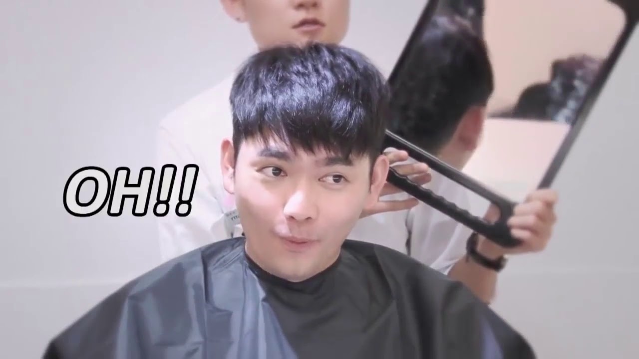 100% Density Male's bangs invisible wig（Real hair material）
