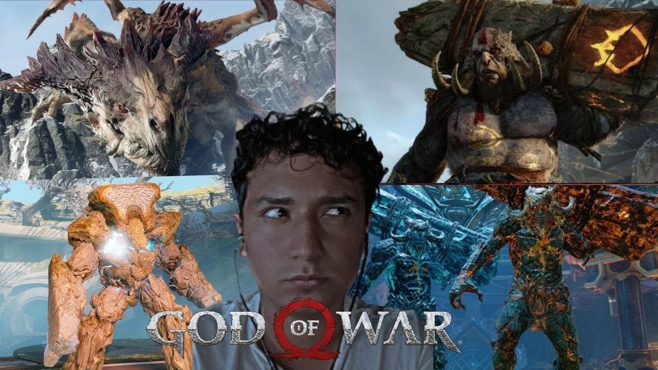 ⚔️❄️ Todos los Jefes de God of War 4 ⚔️❄️| Una Aventura Llena de Frio y de Jefes