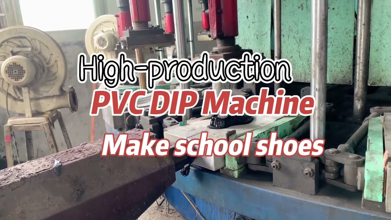 PVC DIP MACHINE TO MAKE SHOOL SHOES #ELLEN #KCLKA #FOOTWEAR EQUIPMENT #MANUFACTURER