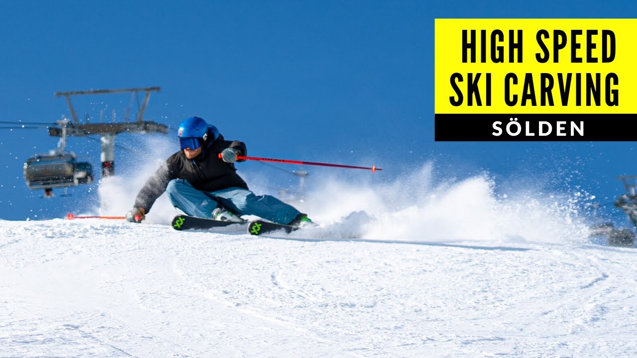 High Speed SKI CARVING in S&Ouml;LDEN | mit Julian Witting