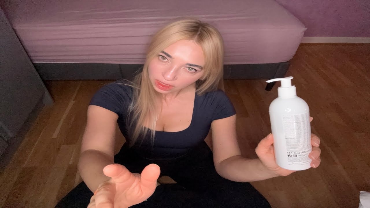 ASMR Foot Massage & Soft Spoken Sleepover / Personal Attention for Deep Relaxation