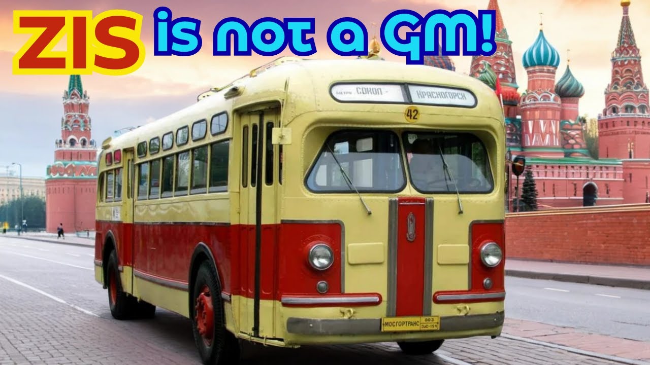 The Story of How The Soviets Created a Fake GM Transit Bus [USSR Bus History]