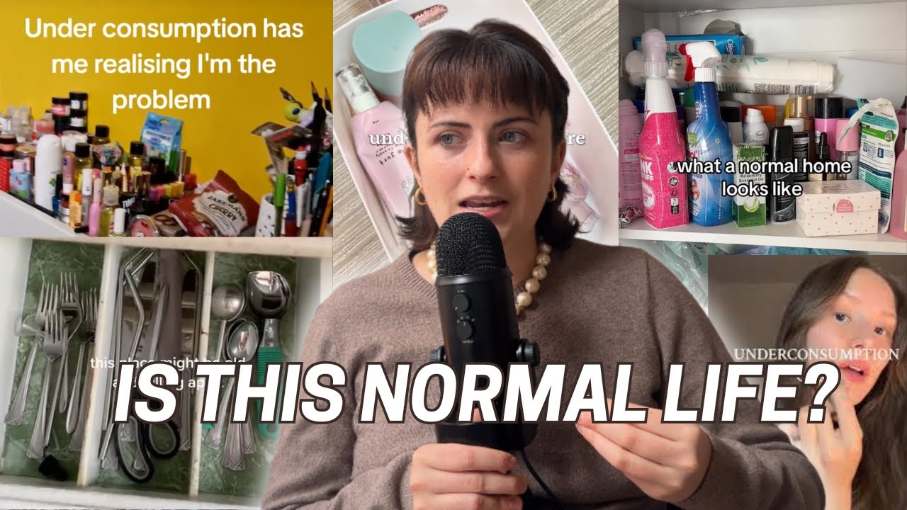 Анализ контента «ядра недопотребления» и «нормальной жизни» в TikTok