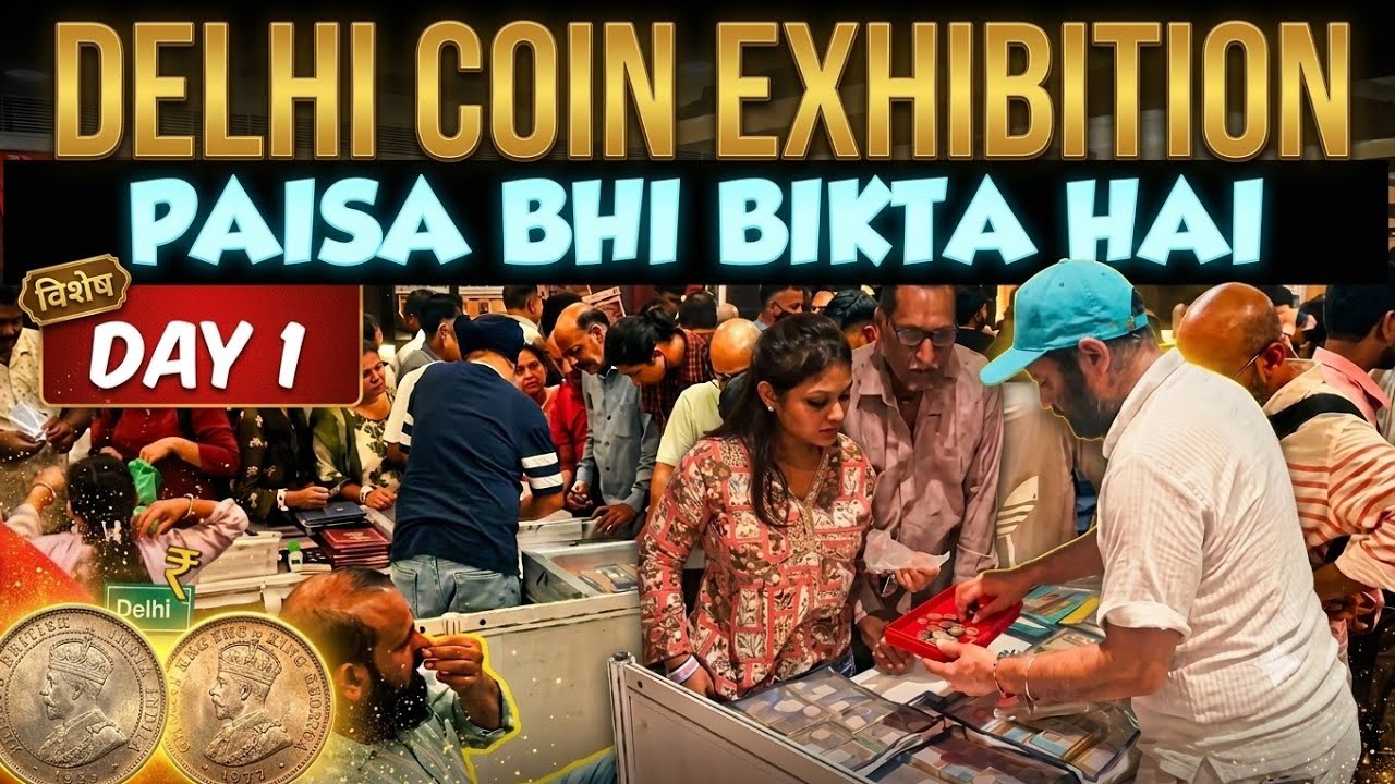 Delhi Coin Exhibition / Paisa Bhi Bikta Hai Old Coin Exhibition 2026