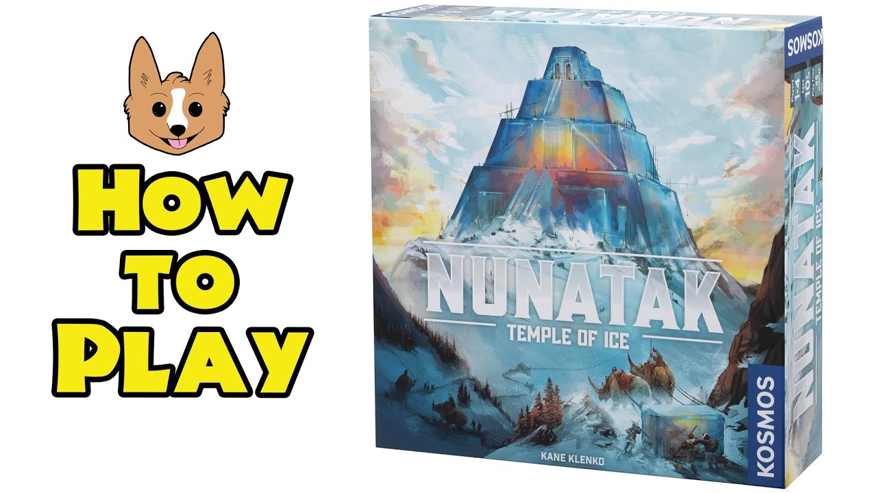 Nunatak Board Game Demo -  The Game Flames