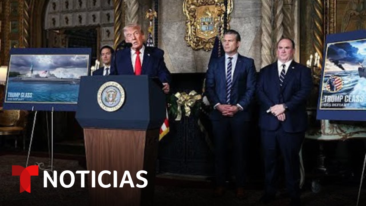 Vea en español el discurso de Trump sobre nueva flota de la Marina