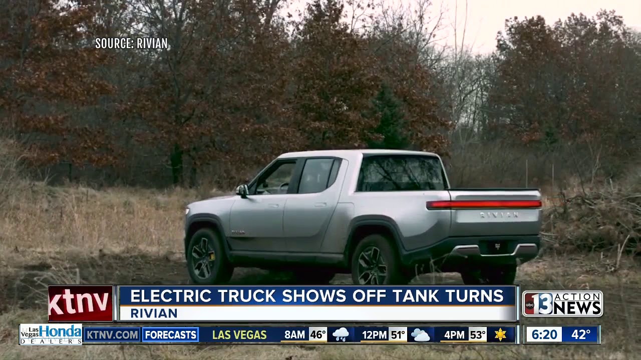 Electric truck and tank turns