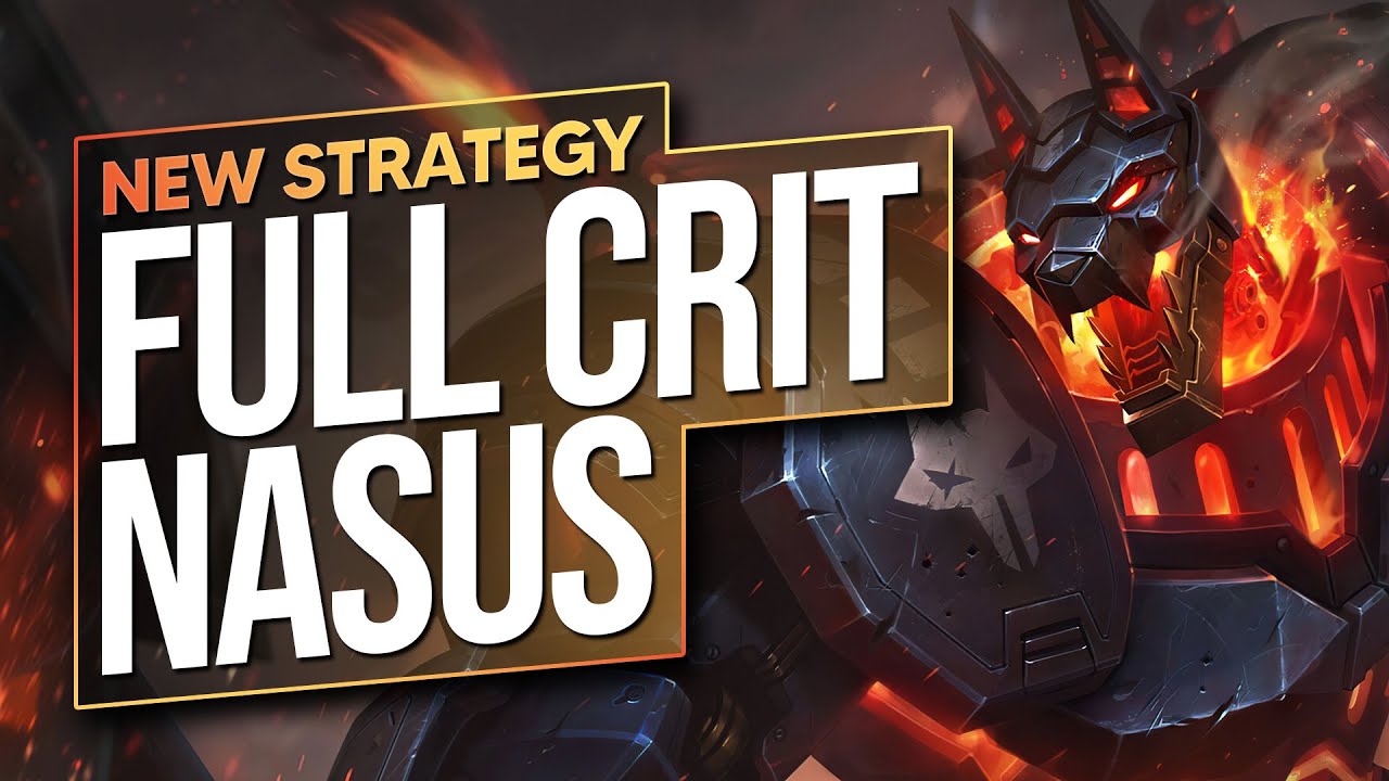 NASUS TOP... BUT I'M FULL CRIT AND MY Q DELETES EVERYTHING