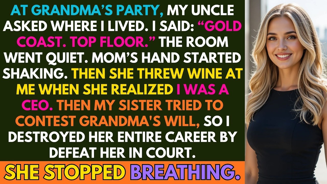 My Mom Threw Wine at Me After Learning I Was a CEO&mdash;She Had No Idea What Was Coming in Court
