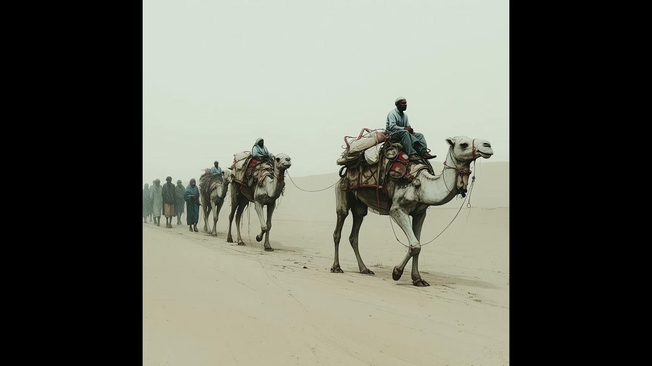 This Caravan #aimusic #aiart #hafiz #hafizslitlebookoflife #poetry