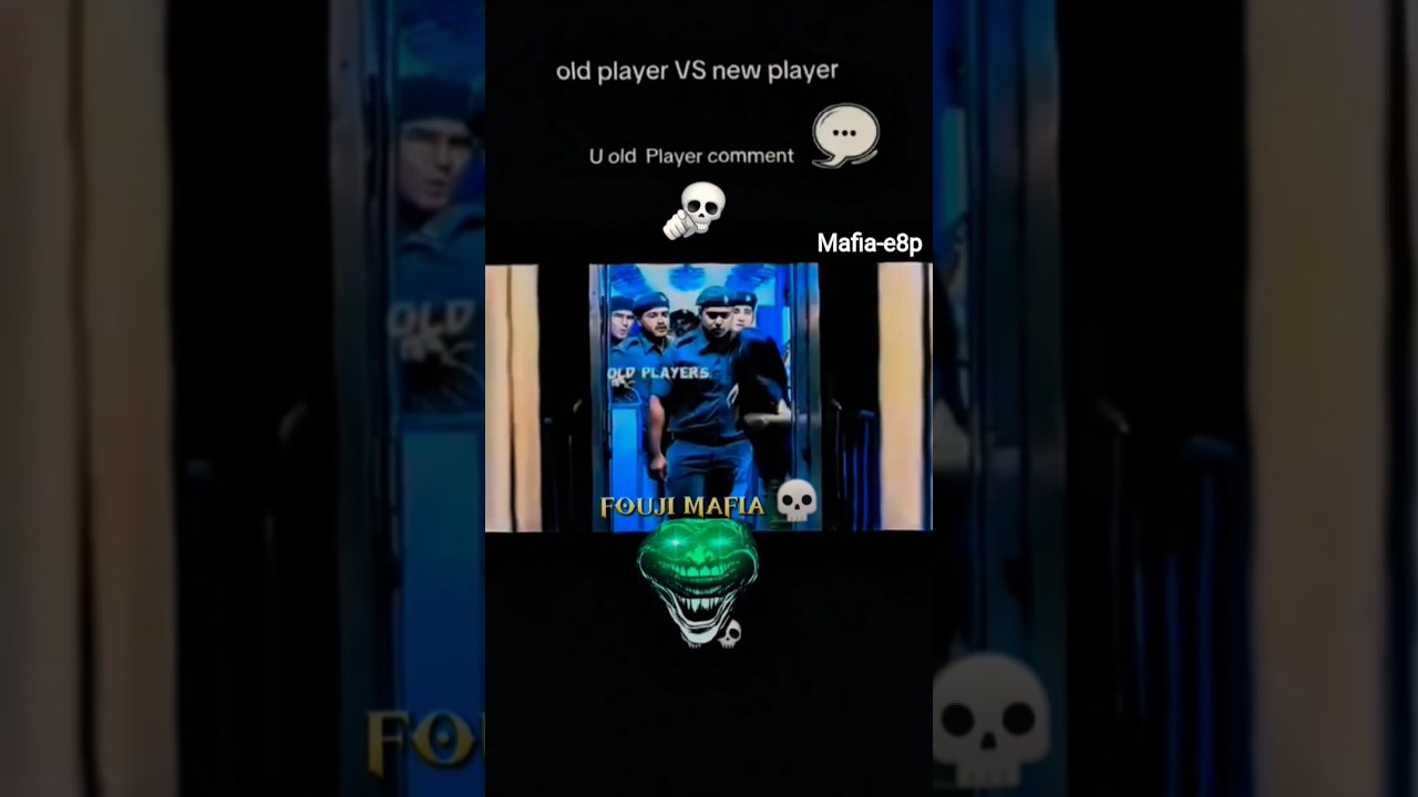 old player vs new player💀