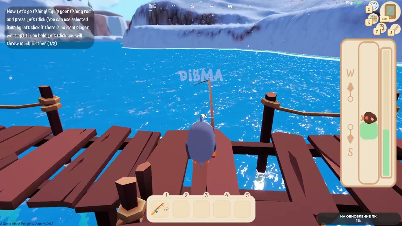 A Game About Penguins (Demo) #1 ФИНАЛ чайное прохождение