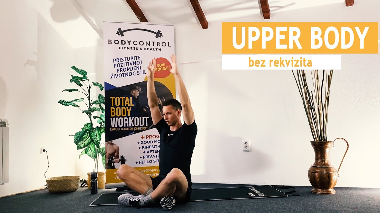LIVE FITNESS | trening za gornji dio tijela | pokretljivost kičmenog stuba | Nedim Musić
