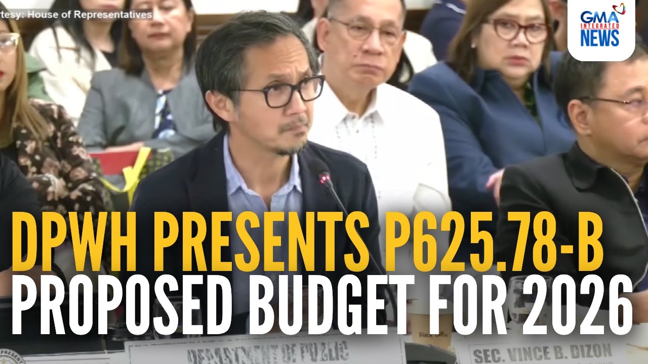 FULL- DPWH presents 2026 budget with ₱255-B cut | GMA Integrated News