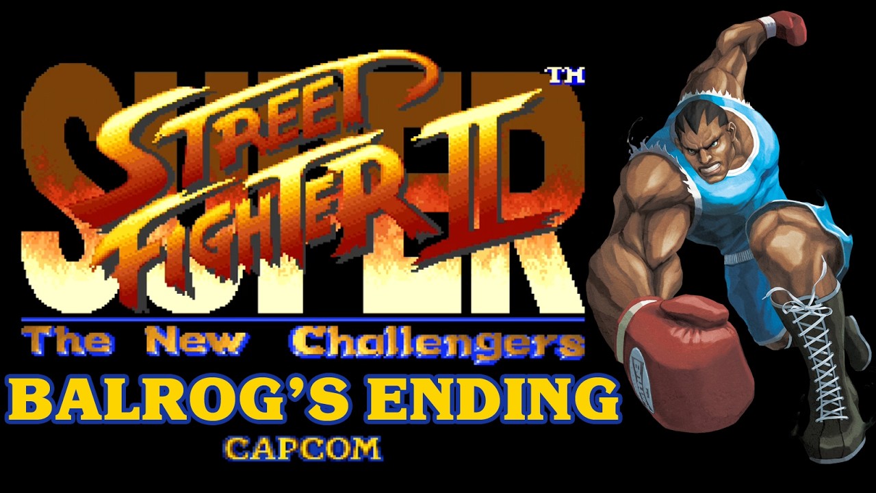 Super Street Fighter II: The New Challengers | Balrog Ending | Super Nintendo Entertainment System
