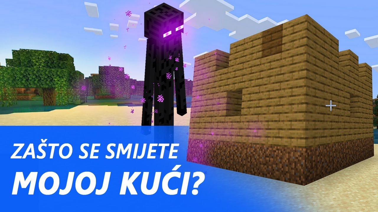 Minecraft je HOROR kad ne znaš igrati // Minecraft preživljavanje (EP2)