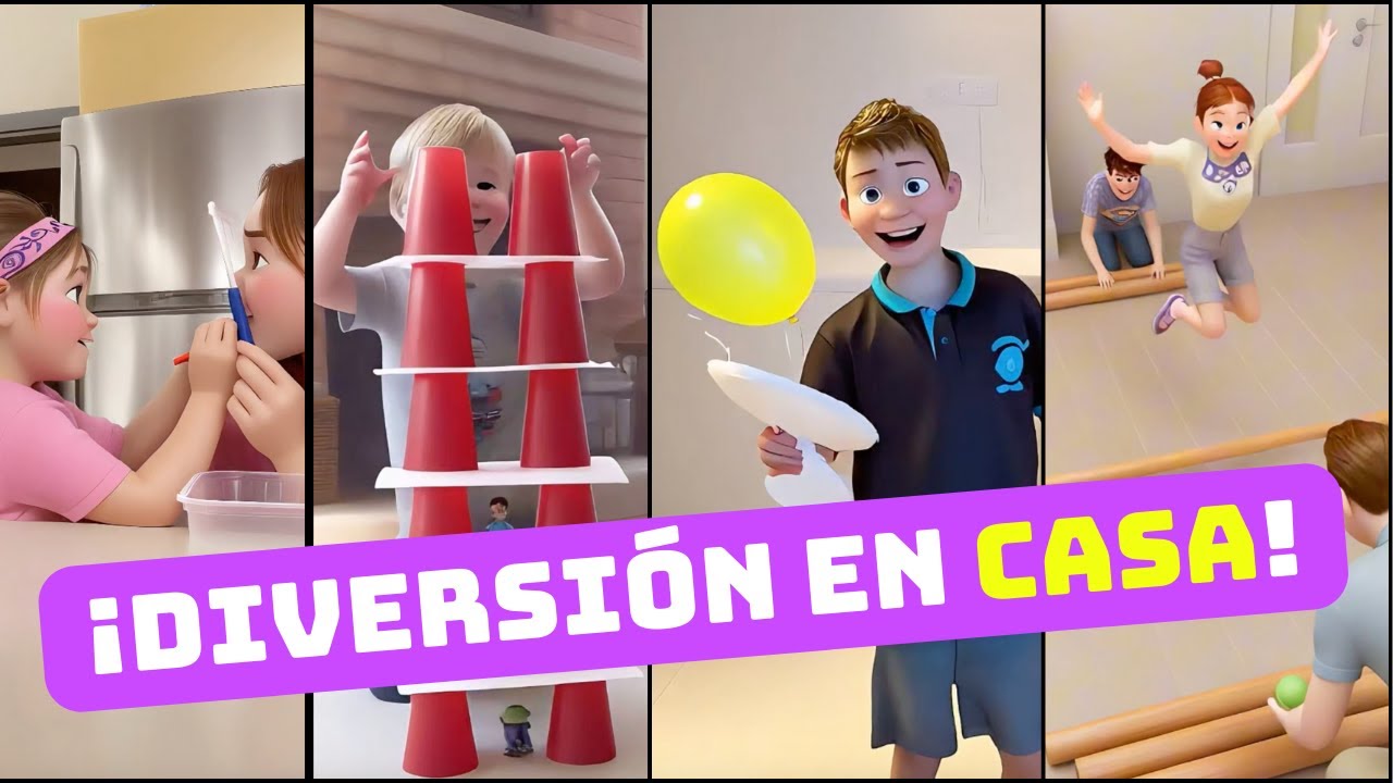 Diversión Sin Salir de Casa: Más de 20 Actividades para Hacer con los Niños 🎈✂️🖍️ | LaLaBla