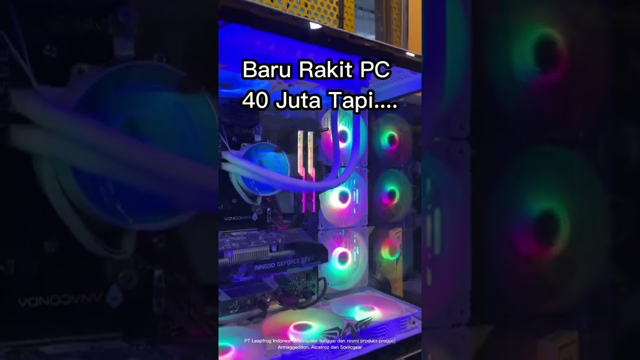 Rakit PC 40jt tapi ngk mampu beli game 😭😭😭