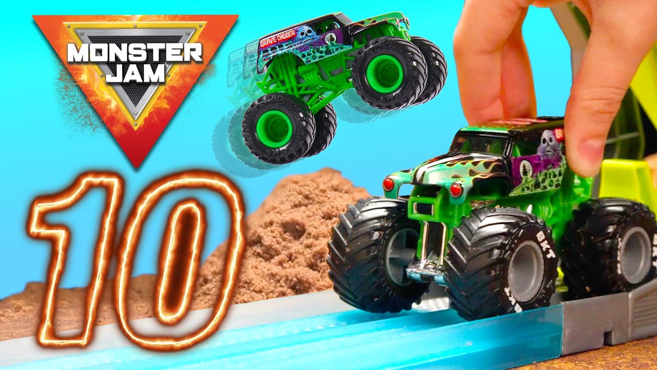 Monster Jam Top 10 STUNTS Countdown