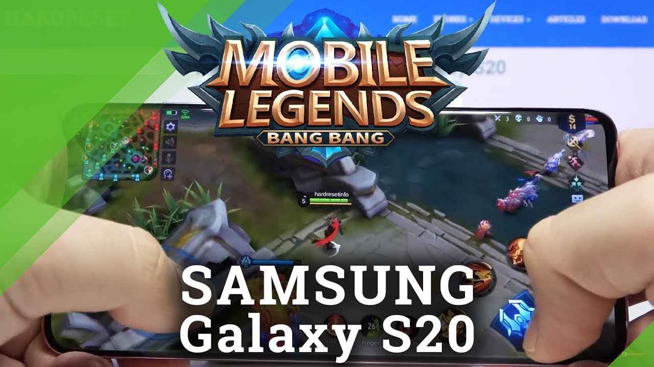 Mobile Legends on SAMSUNG Galaxy S20 – GamePlay Demonstrations