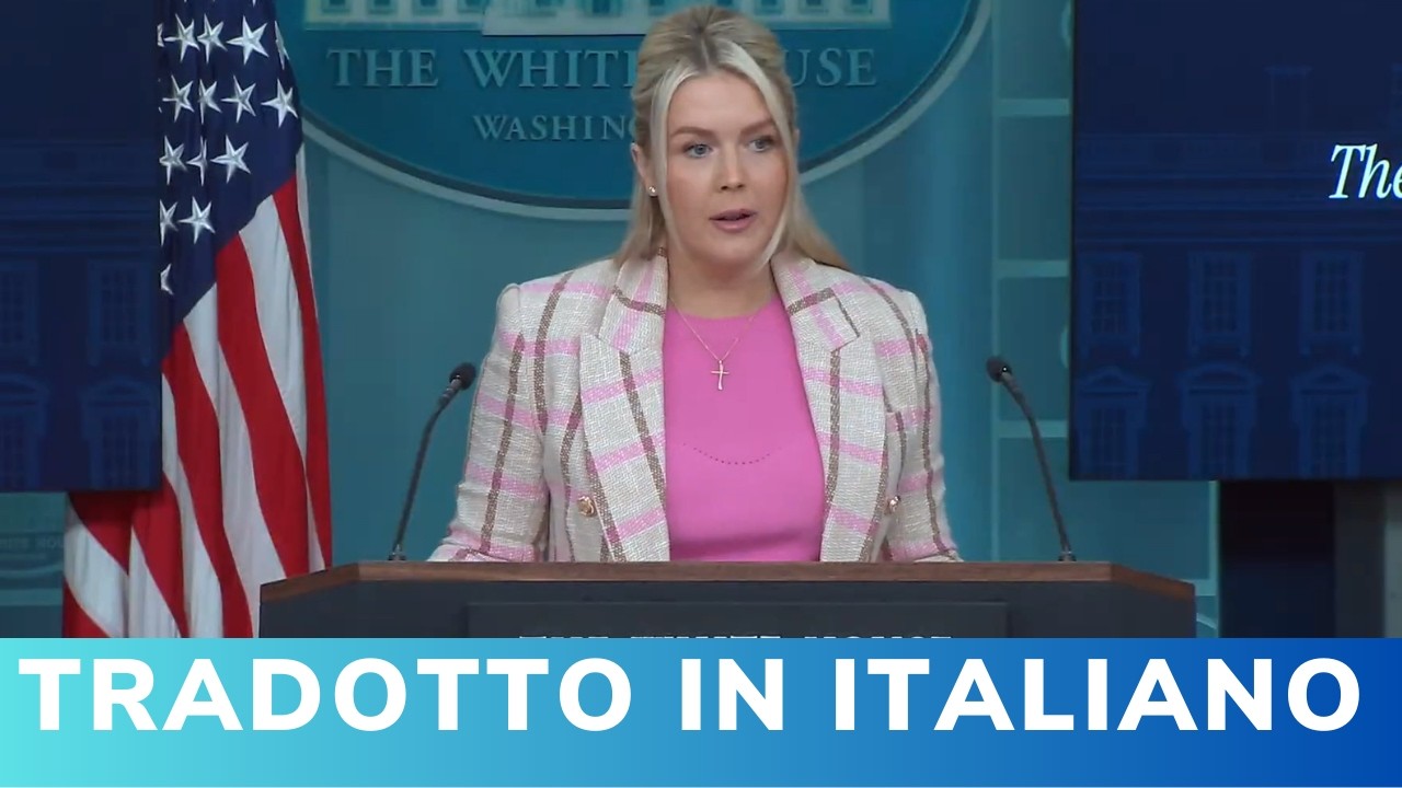 Casa Bianca, Leavitt: “Iran verso la resa incondizionata” | Guerra più rapida del previsto