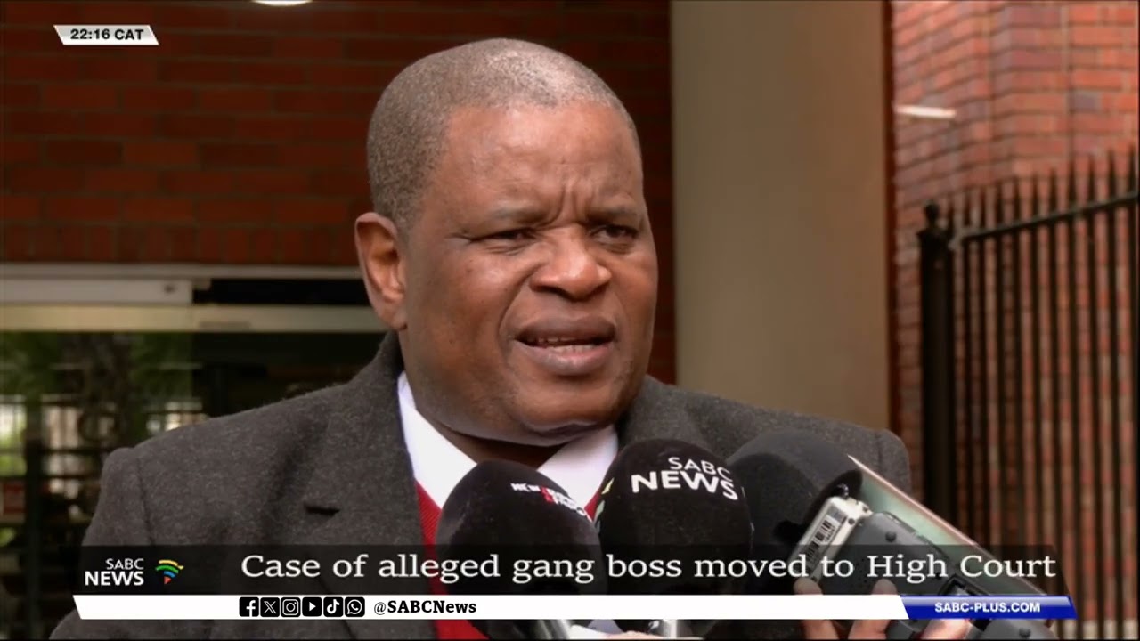 Case of alleged gang boss moved to W Cape High Court