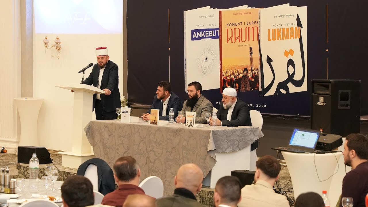 Iftari & Promovimi i librave të Dr. Shefqet Krasniqit (Ankebut, Err-Rrum, Lukman) 2023